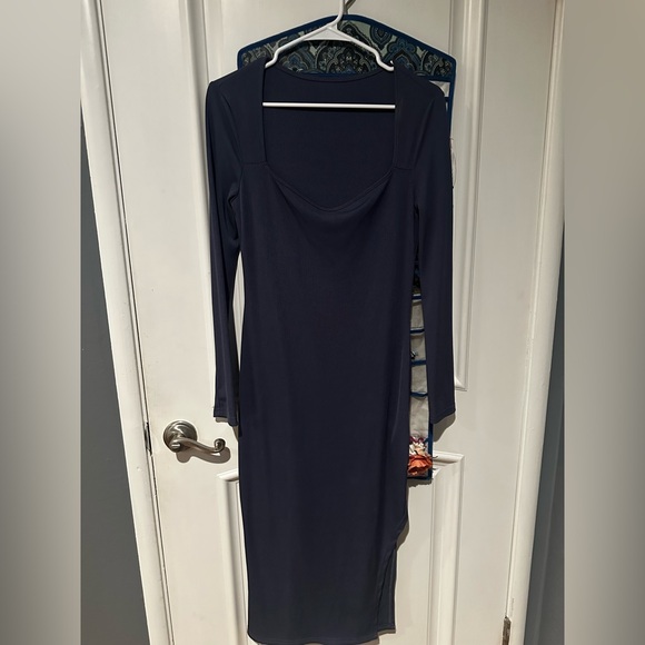 Womens Navy Blue Dress - Picture 3 of 3
